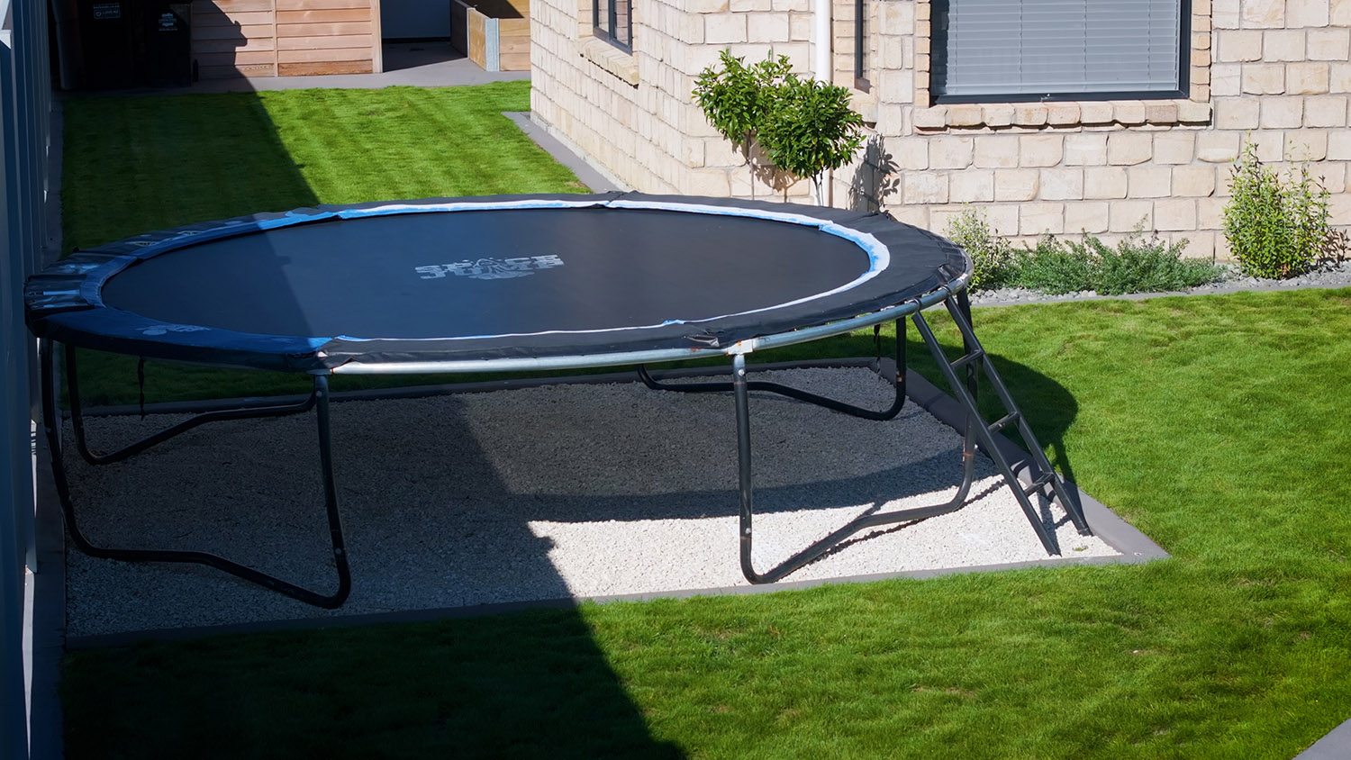 PebbleLock Trampoline foundation