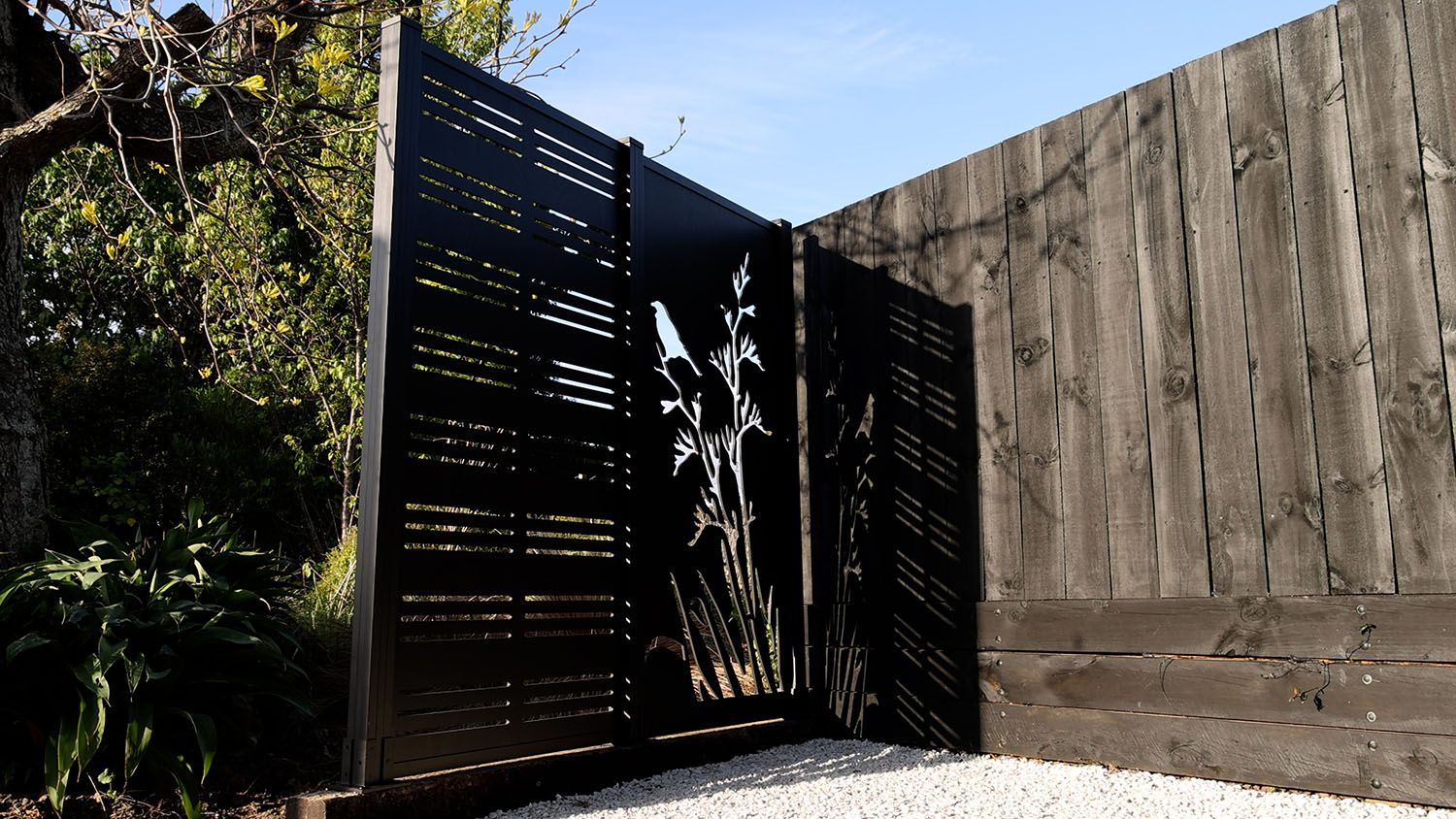 Strol post and rail screen system