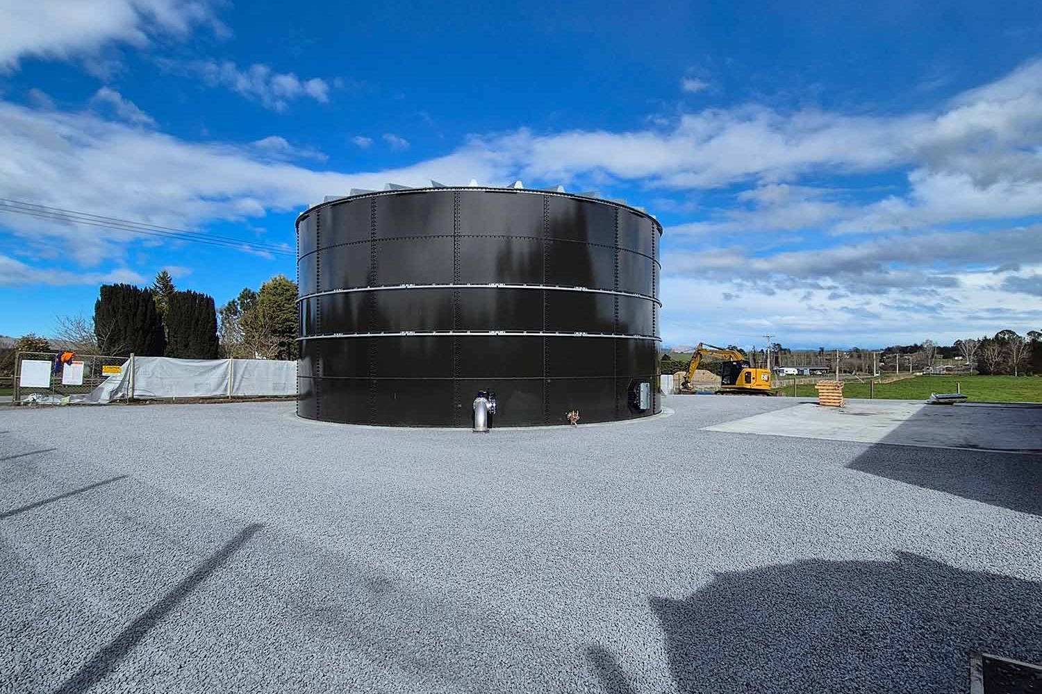 SurePave permeable paving at the Balmoral water treatment plant