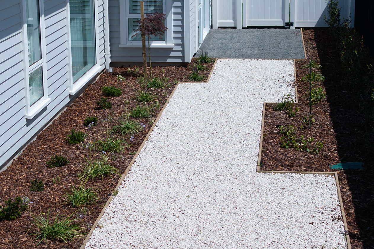 Natural Paving permeable pavers locking stones in place
