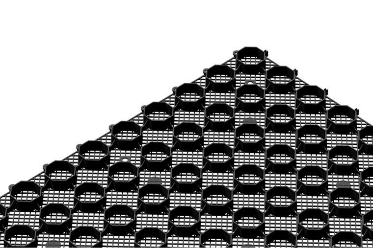 PebbleLock gravel stabiliser