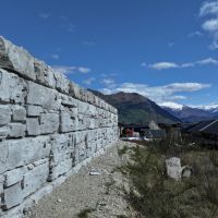 MagnumStone retaining wall