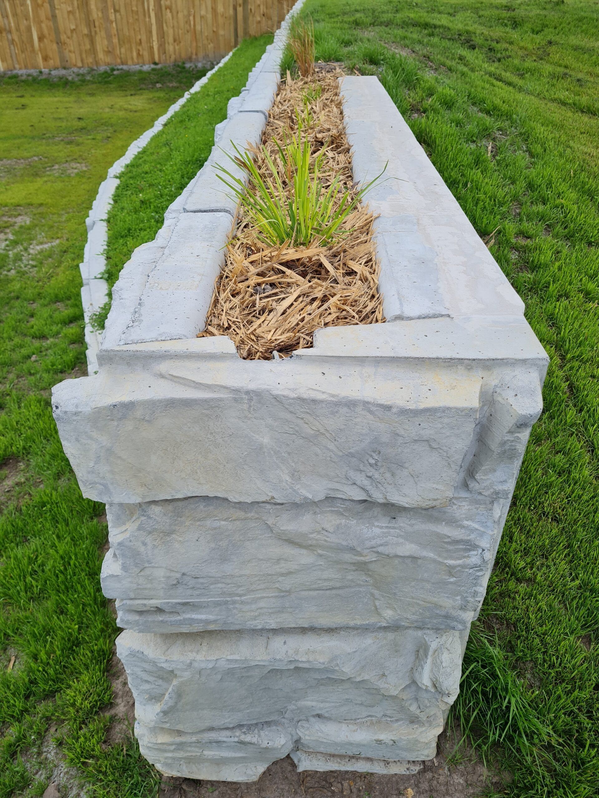MagnumStone retaining wall