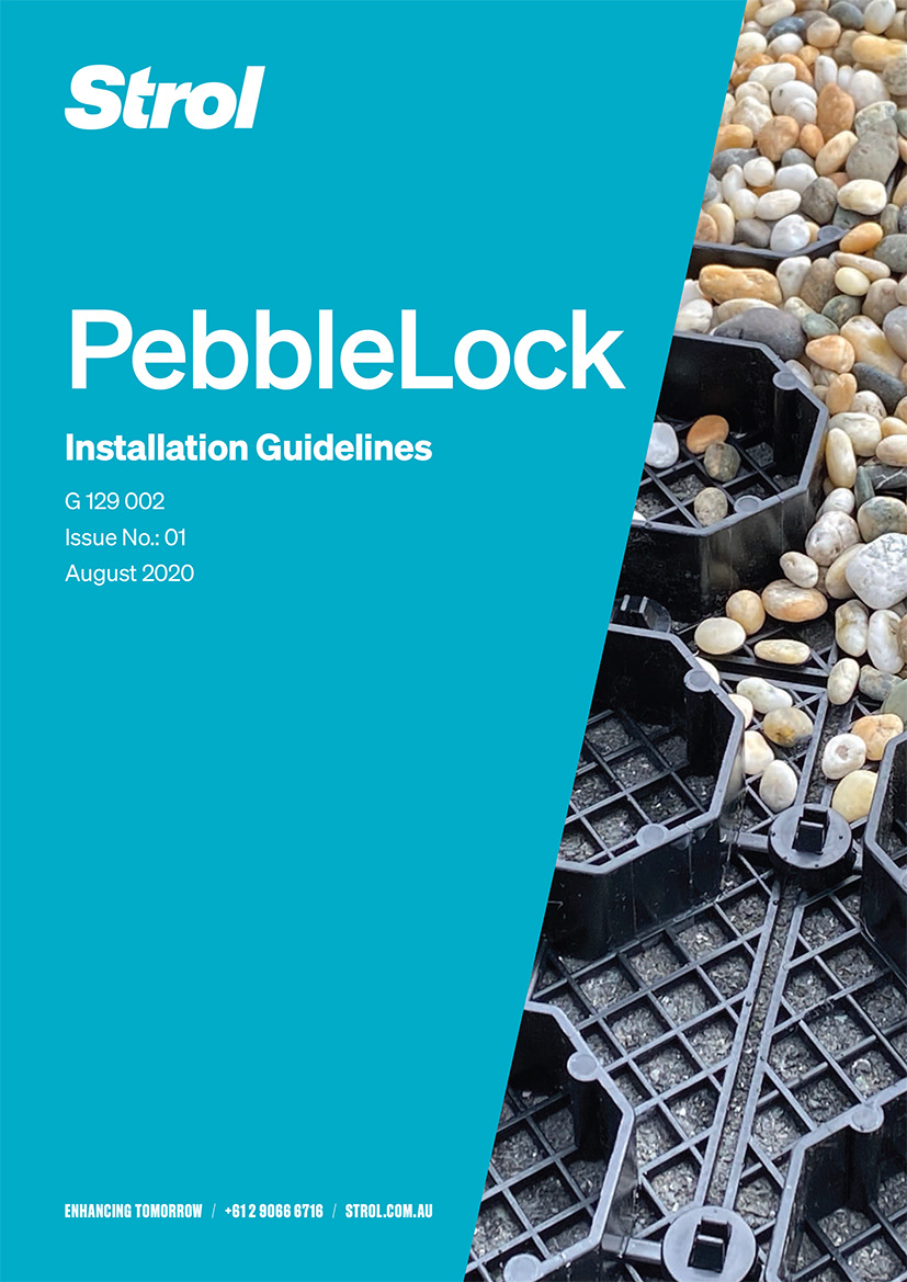PebbleLock Installation Guidelines AU - Cover