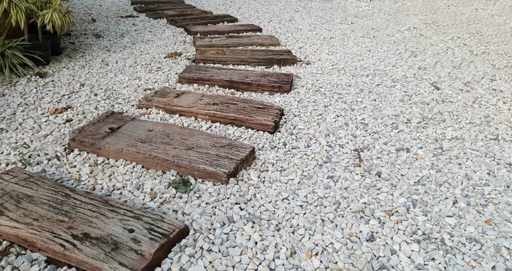 storm proof permeable path