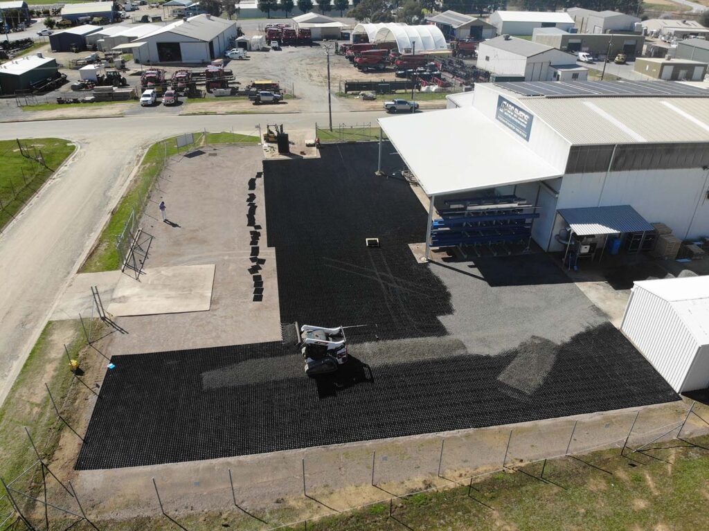 SurePave Case Study | ABC Sheds Car Park Project