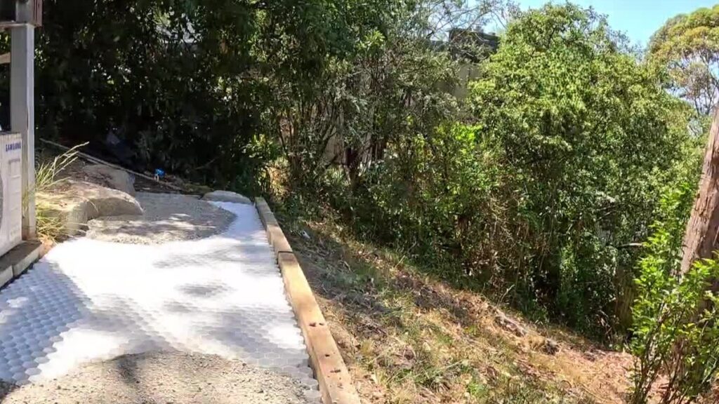 Creating a Stable Garden Path on a Sloping Landscape